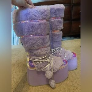 Purple Rave Shoes 💜👾